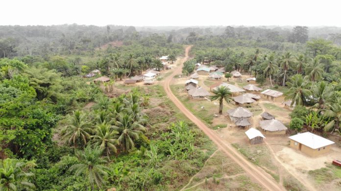 Teekpeh Clan drone shot