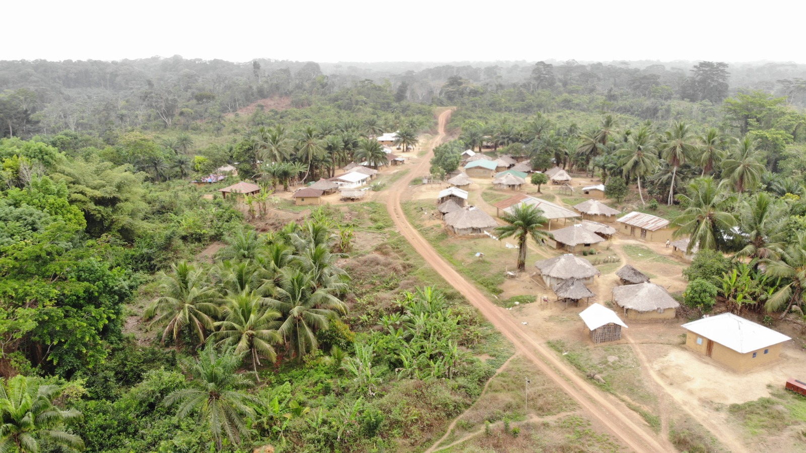 Teekpeh Clan drone shot