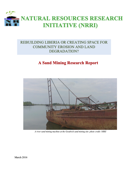 Sand Mining Report