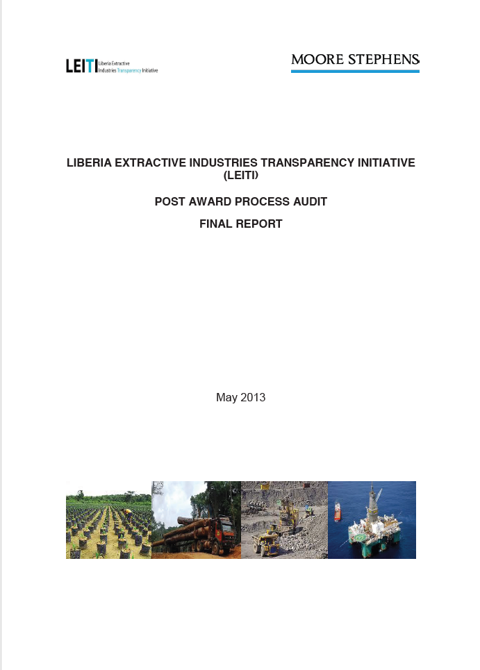 LEITI Final Audit Report (May 2013)