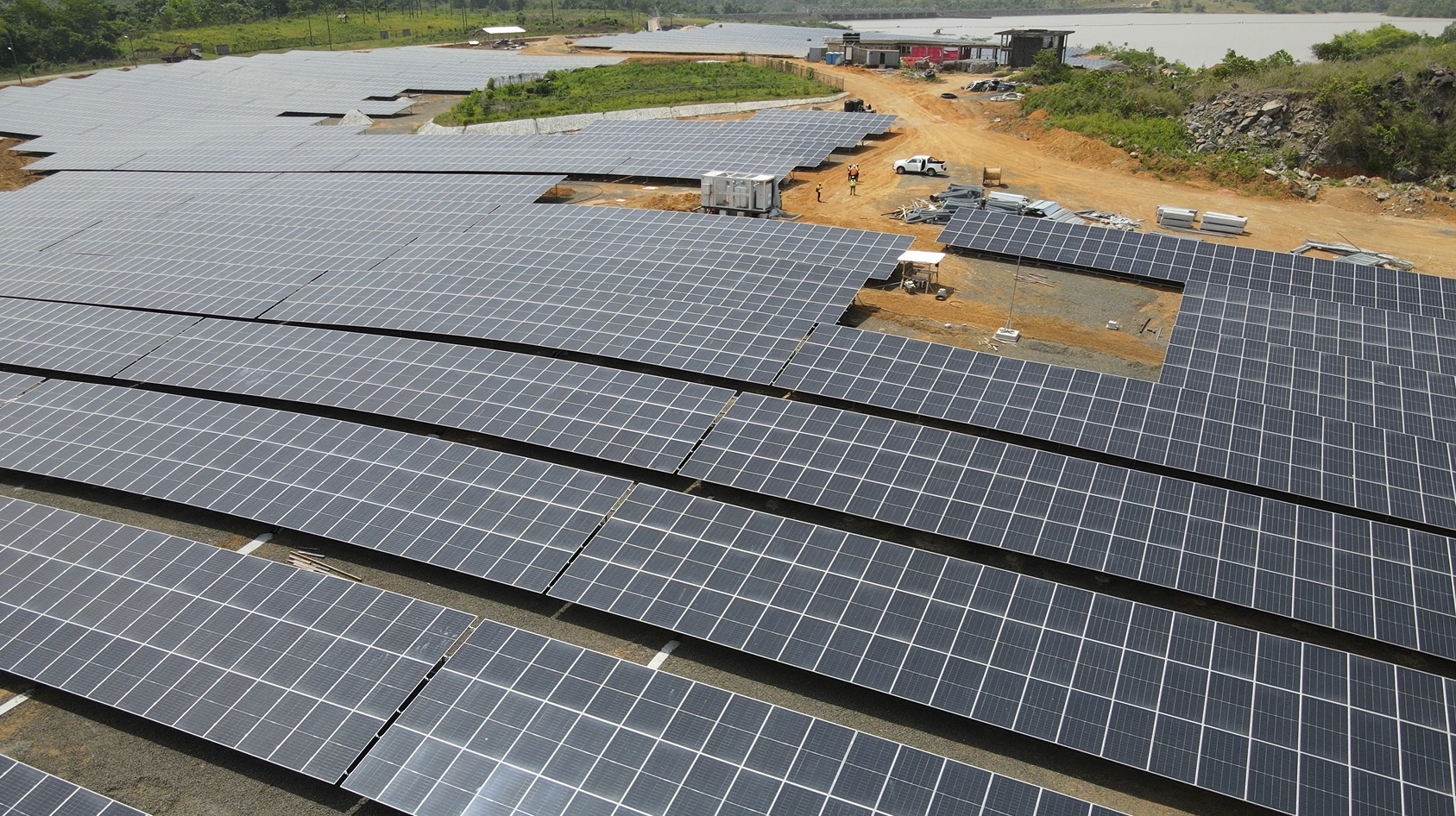 The Mount Coffee Solar Plant The Mount Coffee Solar Plant